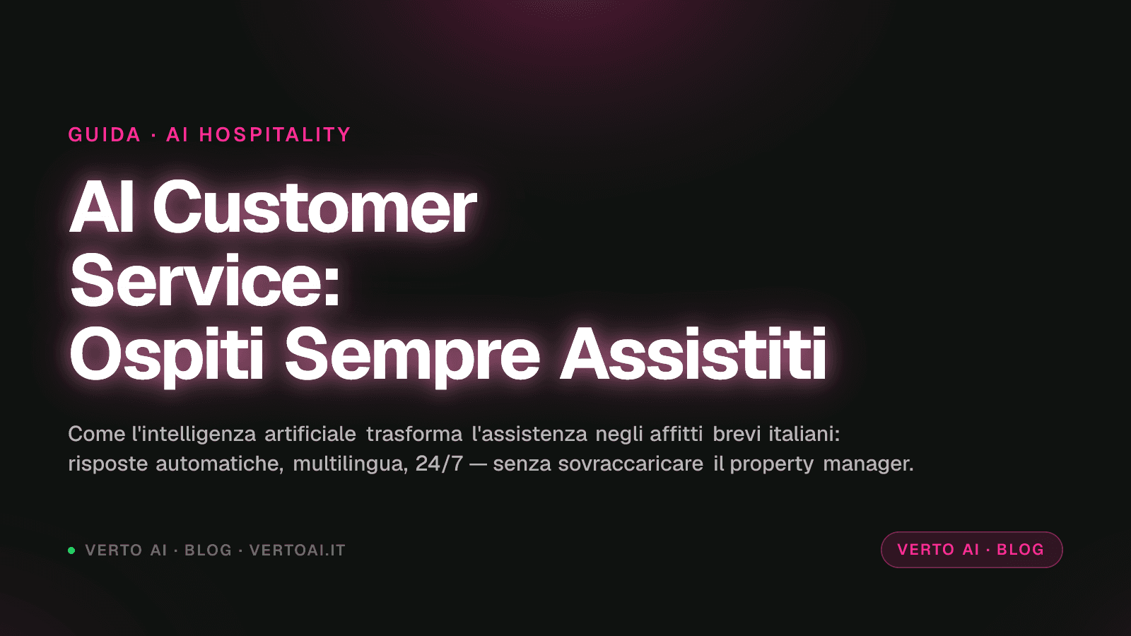 AI customer service: how guest assistance is changing