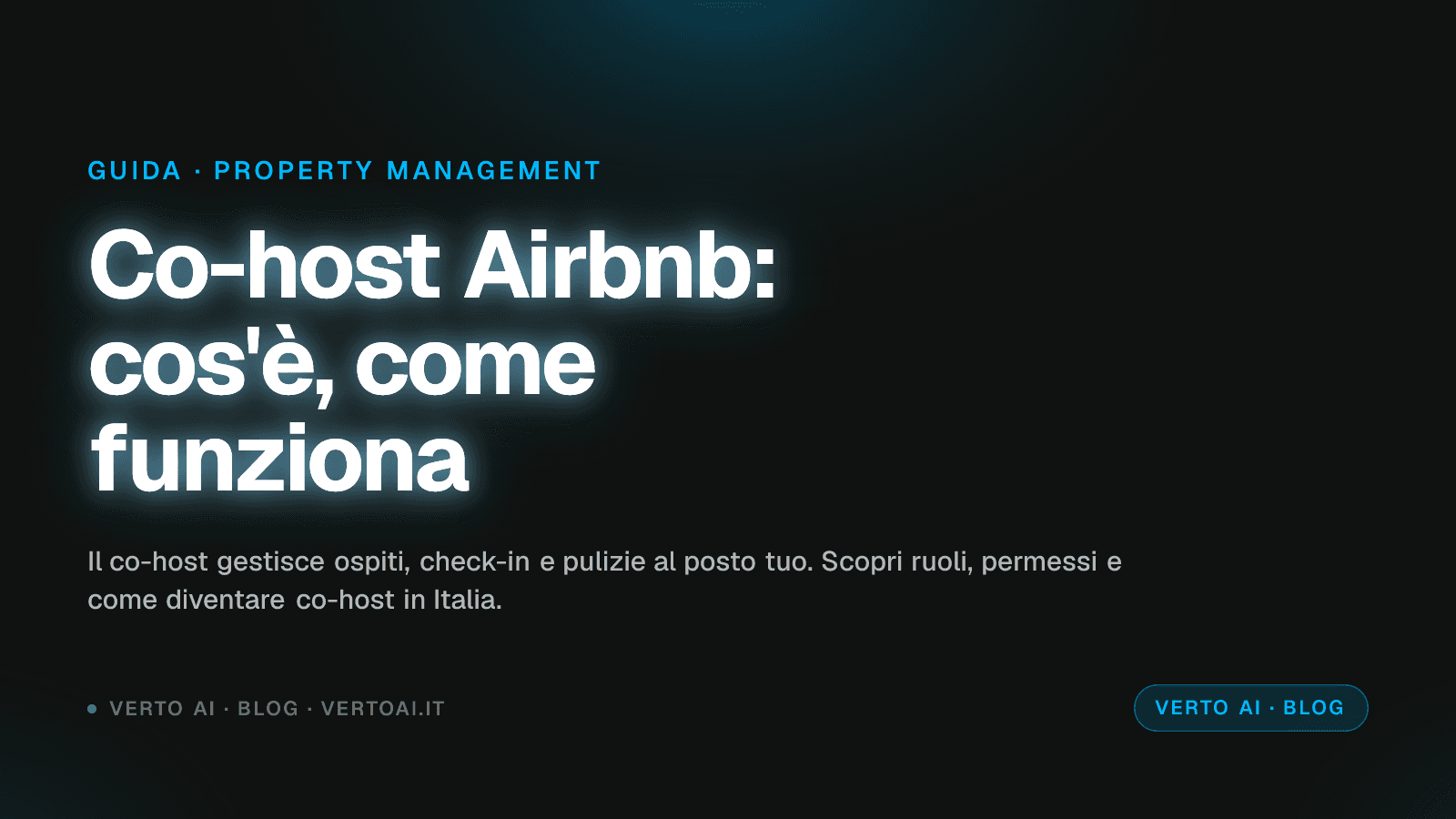 Airbnb Co-host: what it is, how it works and how to become one