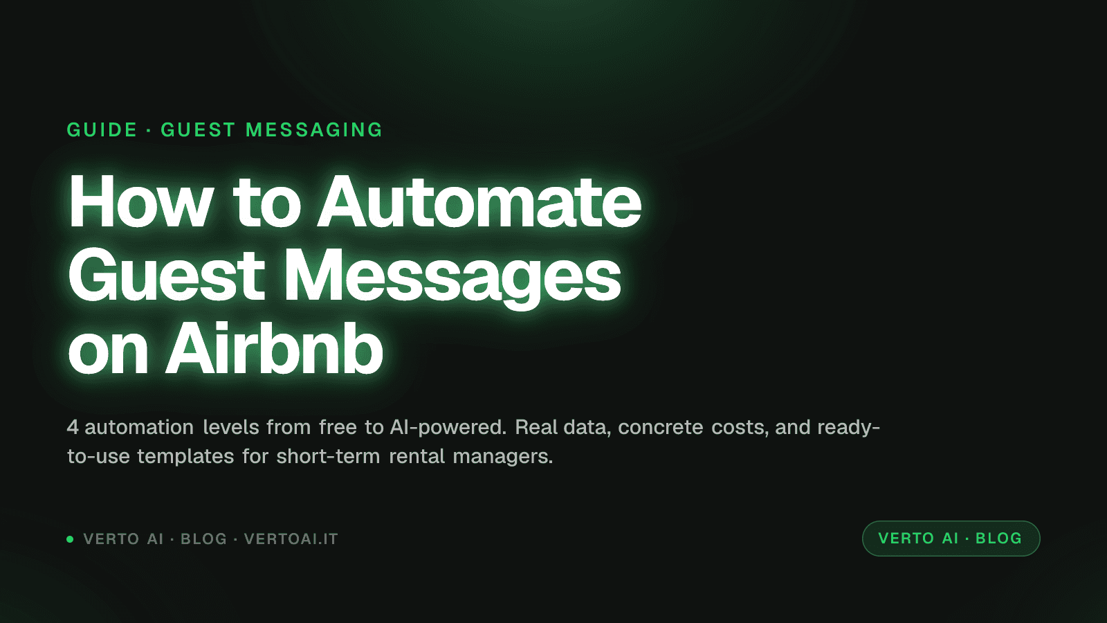 How to Automate Guest Messages on Airbnb: Step-by-Step Guide