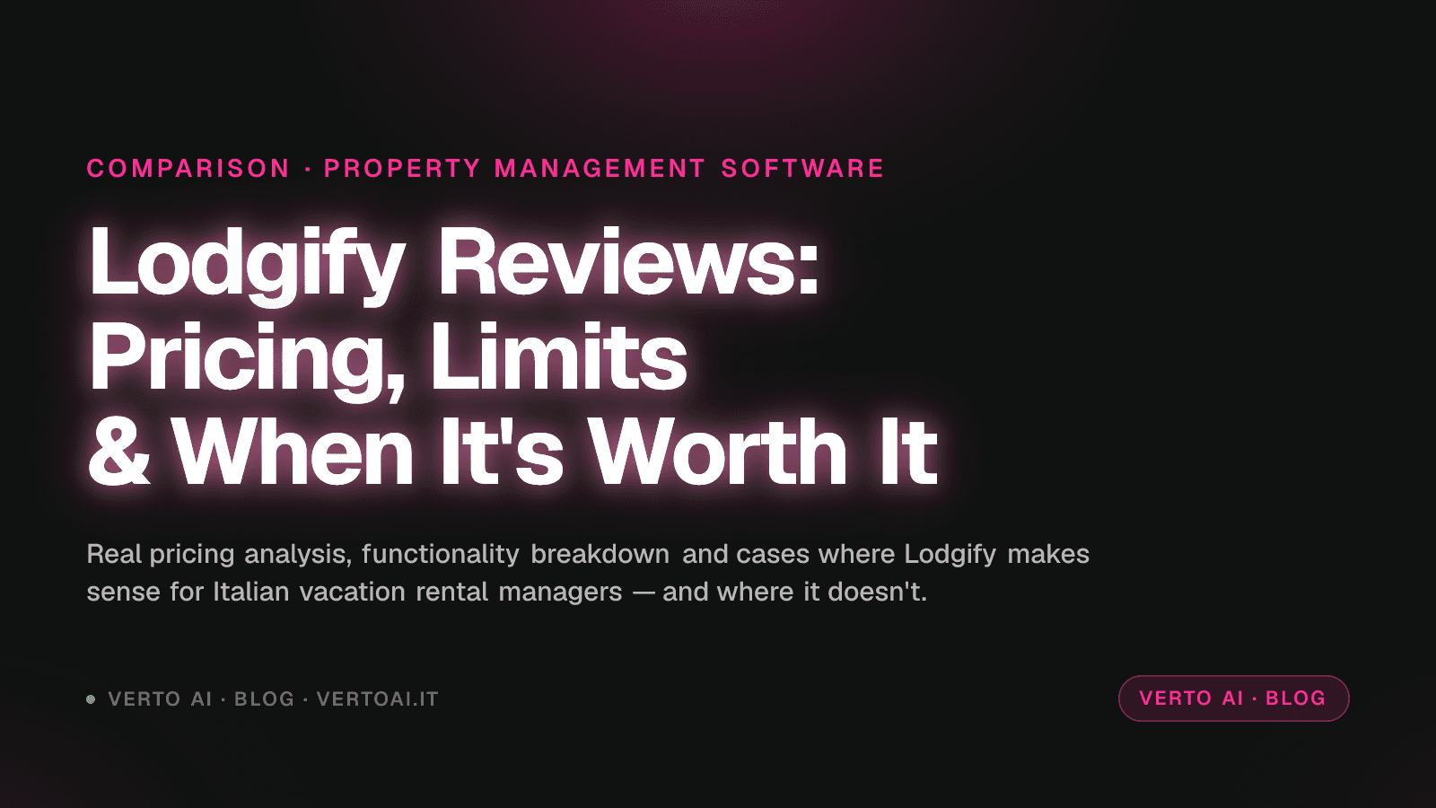 Lodgify reviews 2026: pricing, real limits and who it's for