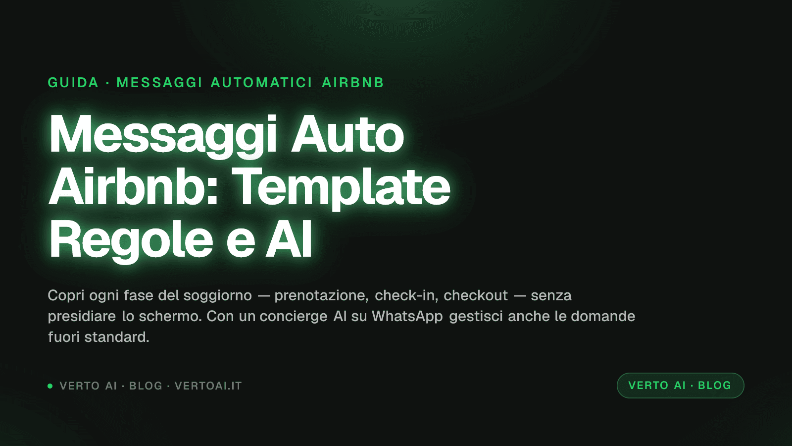 Airbnb Automated Messages: Templates, Rules and AI
