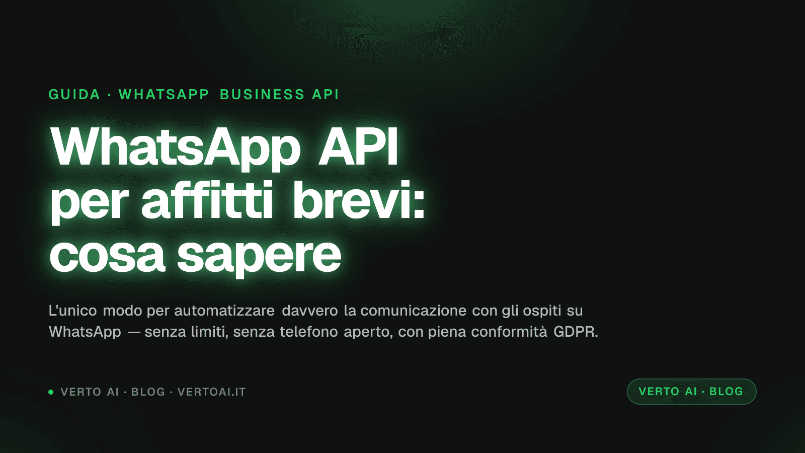 WhatsApp Business API for short-term rentals: what you need to know